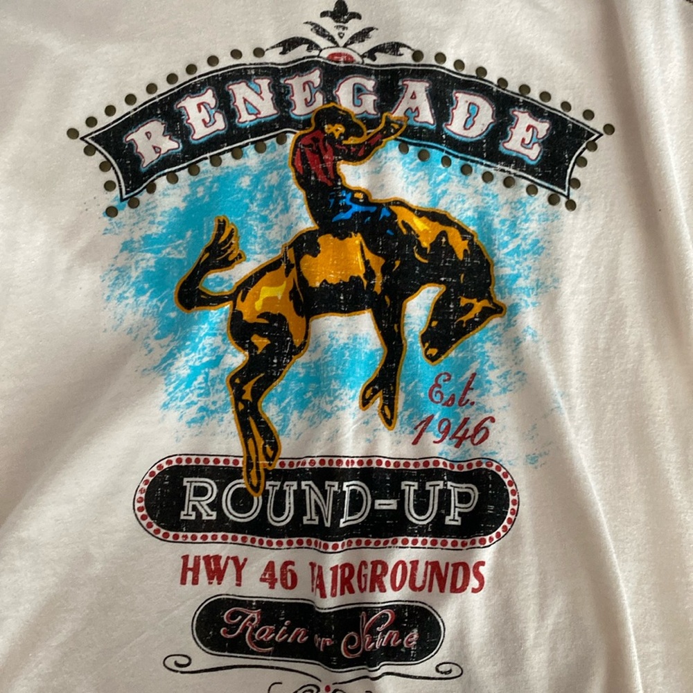 Panhandle Slim White Graphic Tee